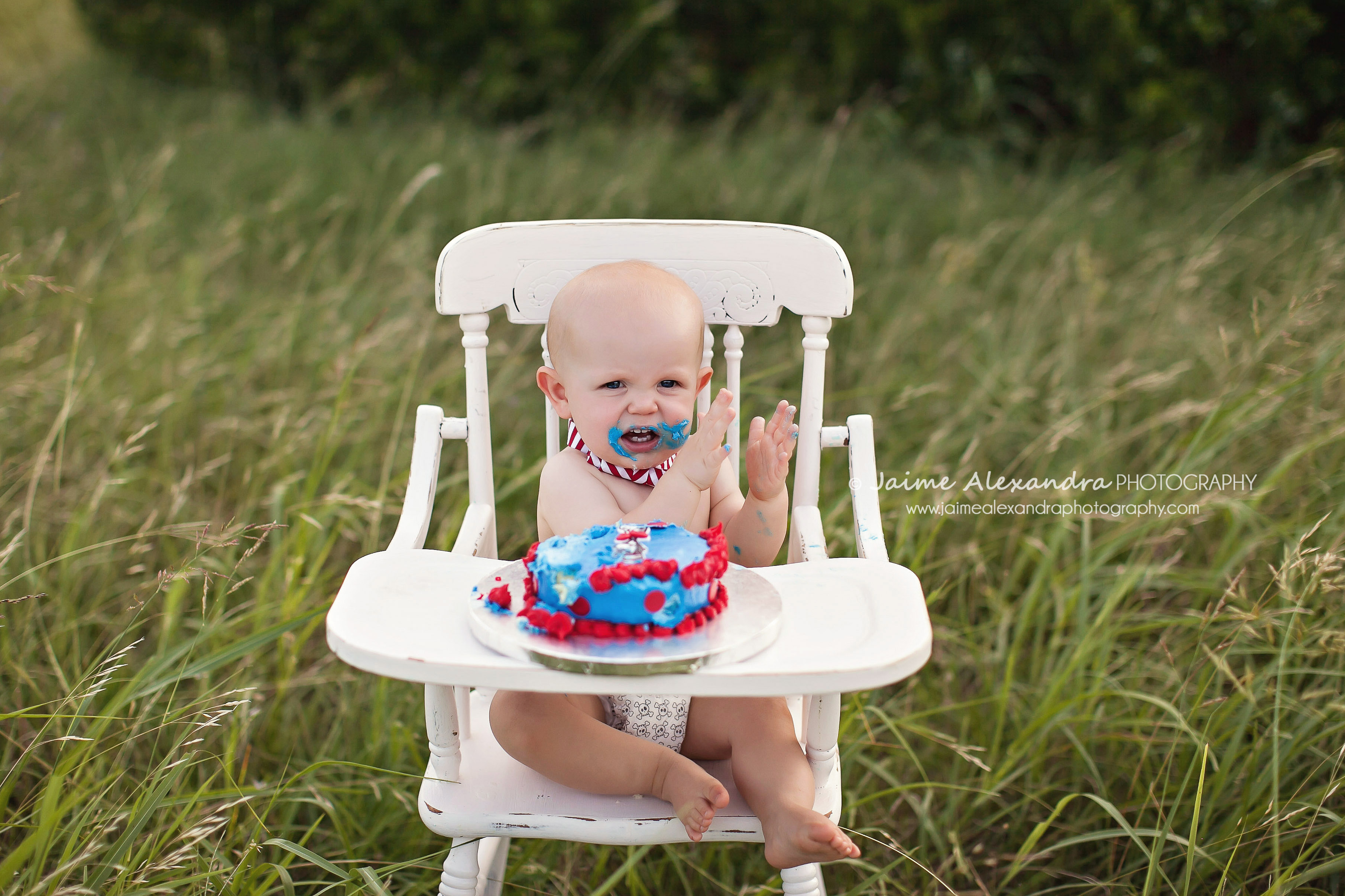 dfw cake smash photography / first birthday photoshoot